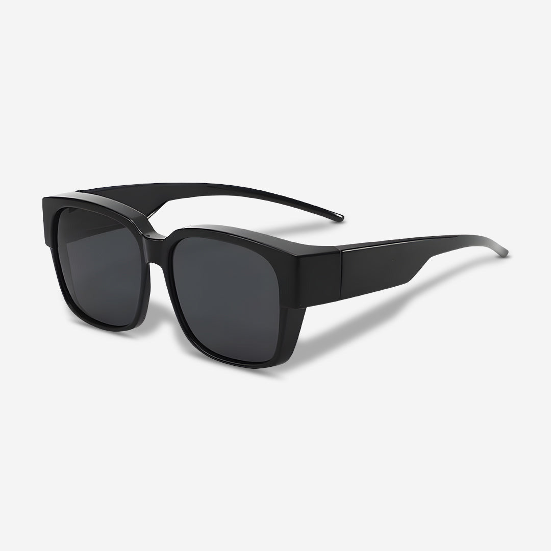 Óculos de sol Protark sobrepor grau — Capri Preto | Fumê