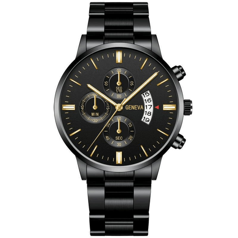 Relógio Masculino - Geneva Black