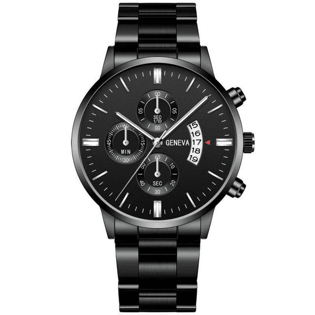 Relógio Masculino - Geneva Black