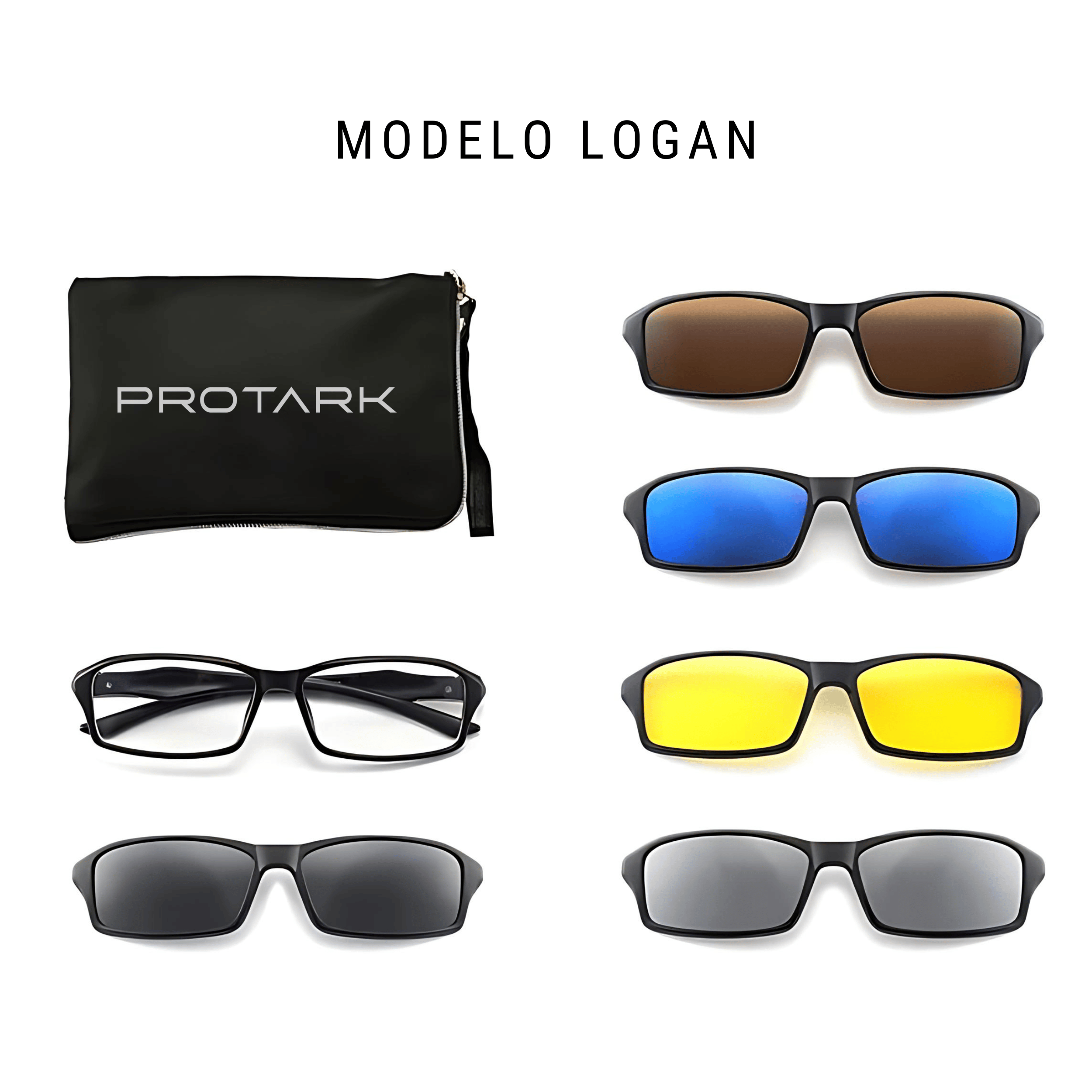 Óculos Polarizado 6 em 1 + Estojo BRINDE