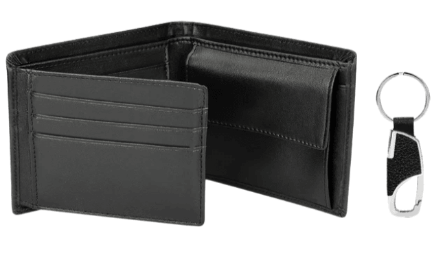 Carteira de Couro Masculina - Black Protark