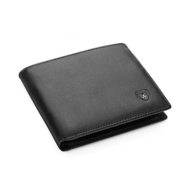 Carteira de Couro Masculina - Black Protark
