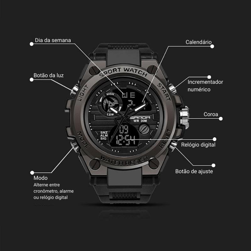 Relógio Protark Defender MP082