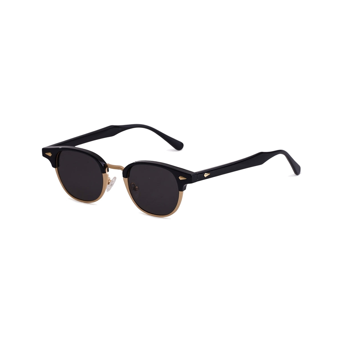 Óculos Protark Genova Preto e Dourado / Fumê