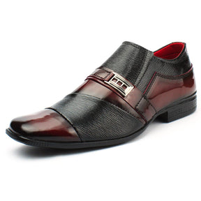 Sapato Social Masculino Texturizado Envernizado Paladino - Mr. Paladino Oficial