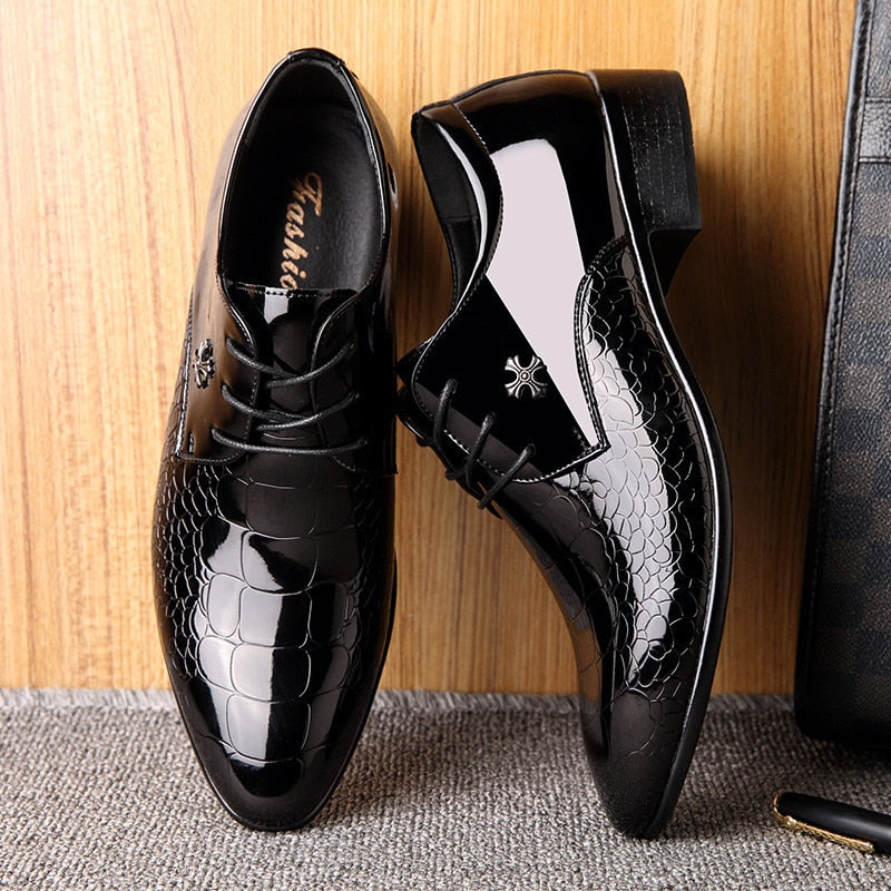 Sapato Social Masculino Preto Envernizado Paladino - Mr. Paladino Oficial