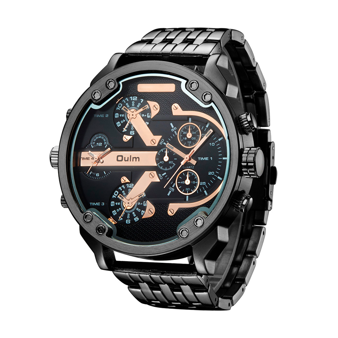 Relógio Masculino Oulm Big Male MP057 - Mr. Paladino Oficial