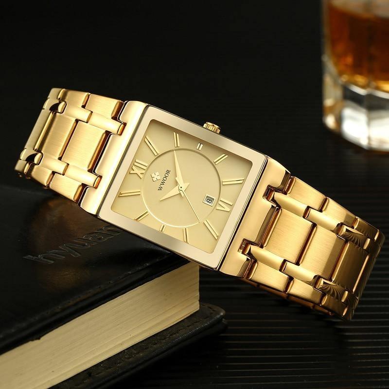Relógio Protark Golden Square MP062