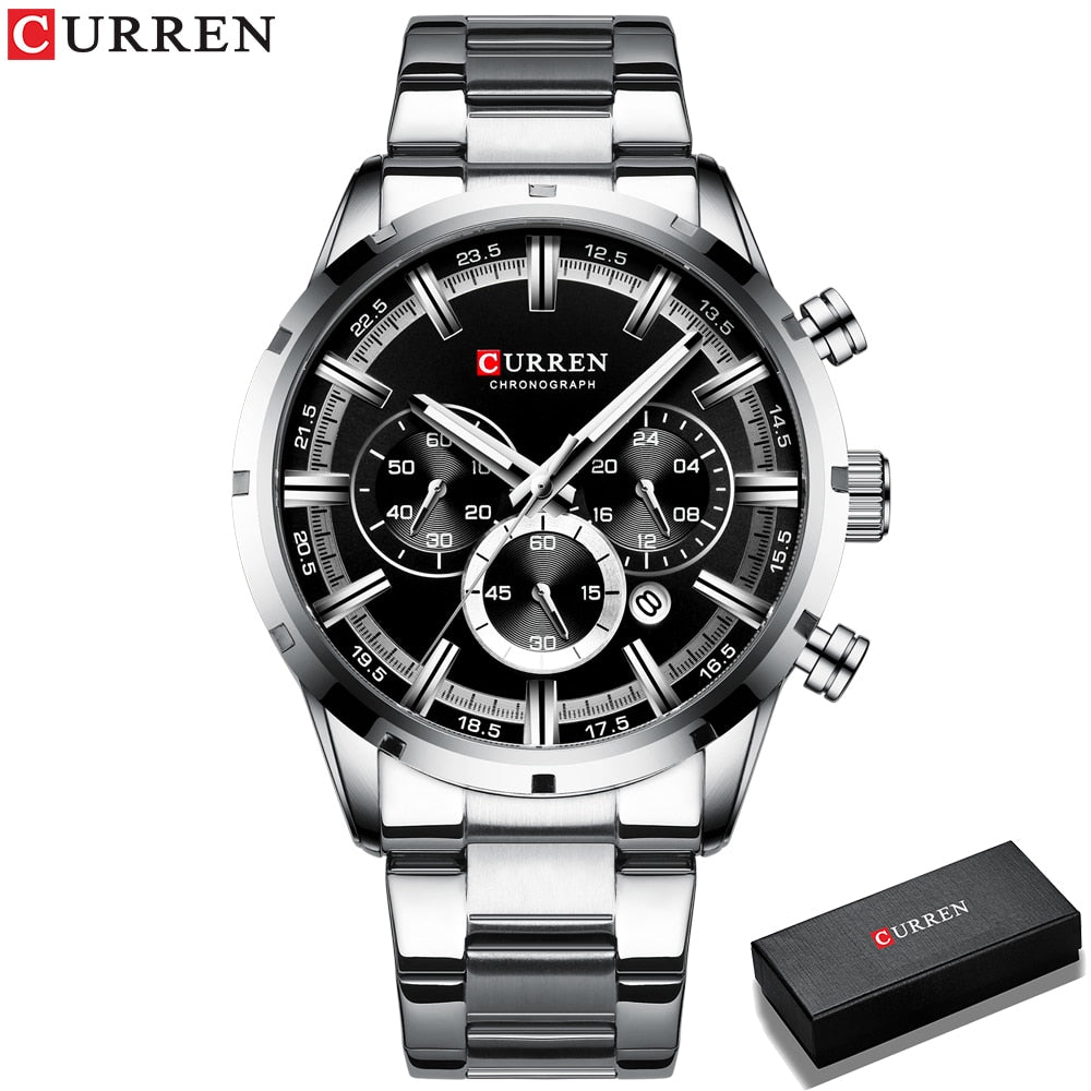 Relógio Curren Luxo Sport MP093 - Mr. Paladino Oficial